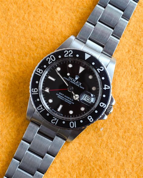 1985 rolex gmt master|gmt master 16750.